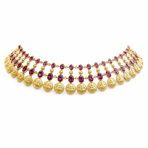 Semi Precious Short Necklace