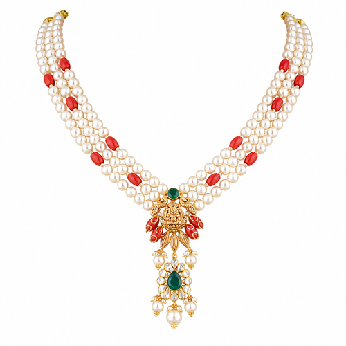 Semi Precious Beaded Necklace