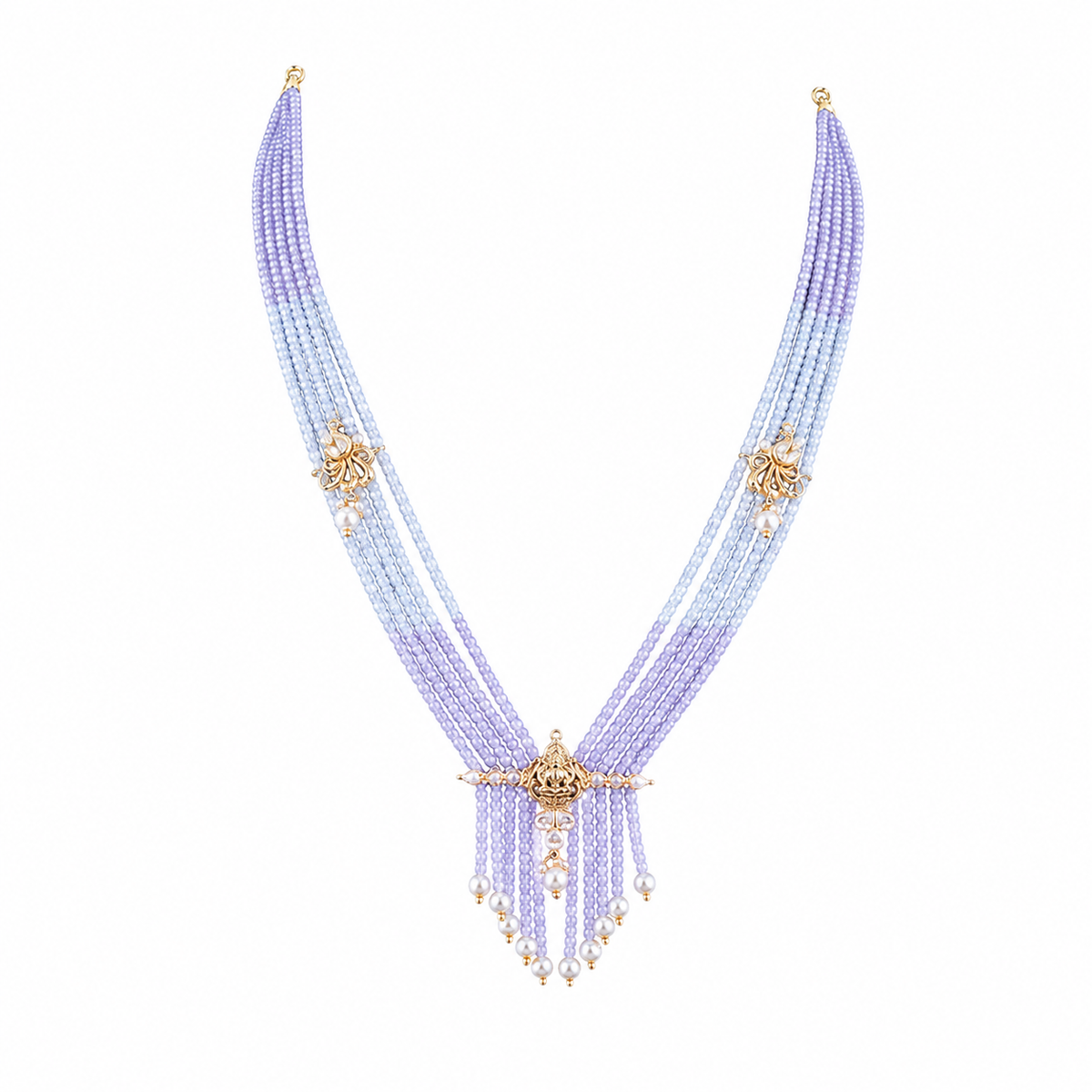 Semi Precious Beaded Necklace