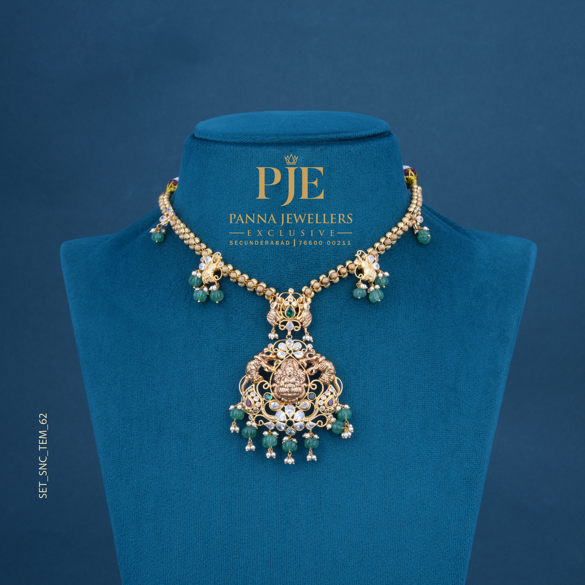 Semi Precious Short Necklace