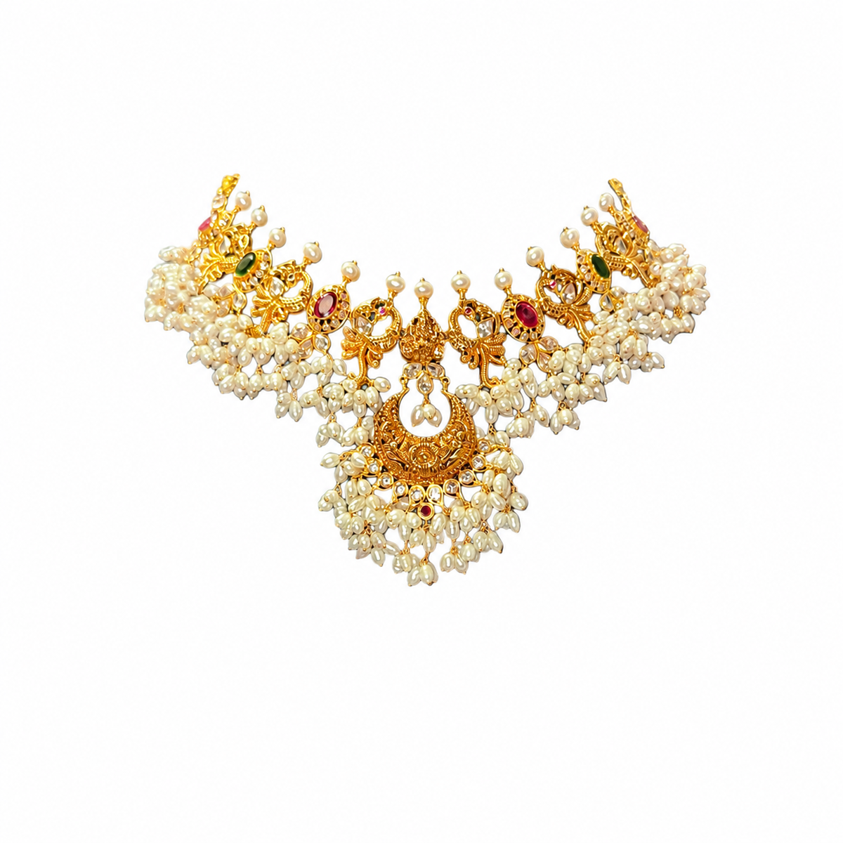 Semi Precious Short Necklace