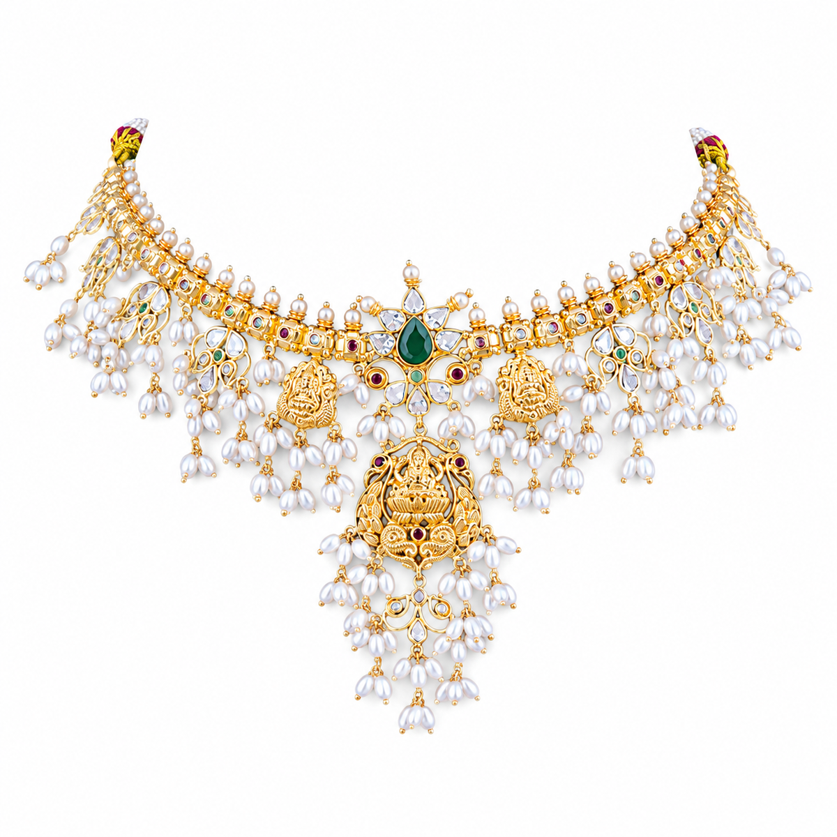 Semi Precious Short Necklace
