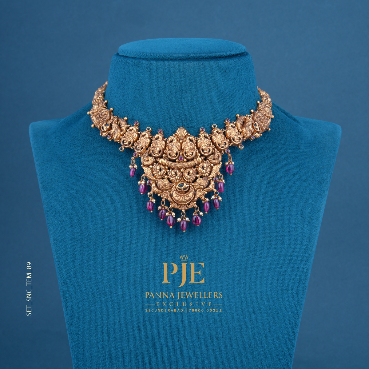 Semi Precious Short Necklace