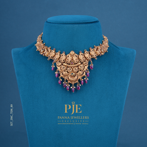 Semi Precious Short Necklace