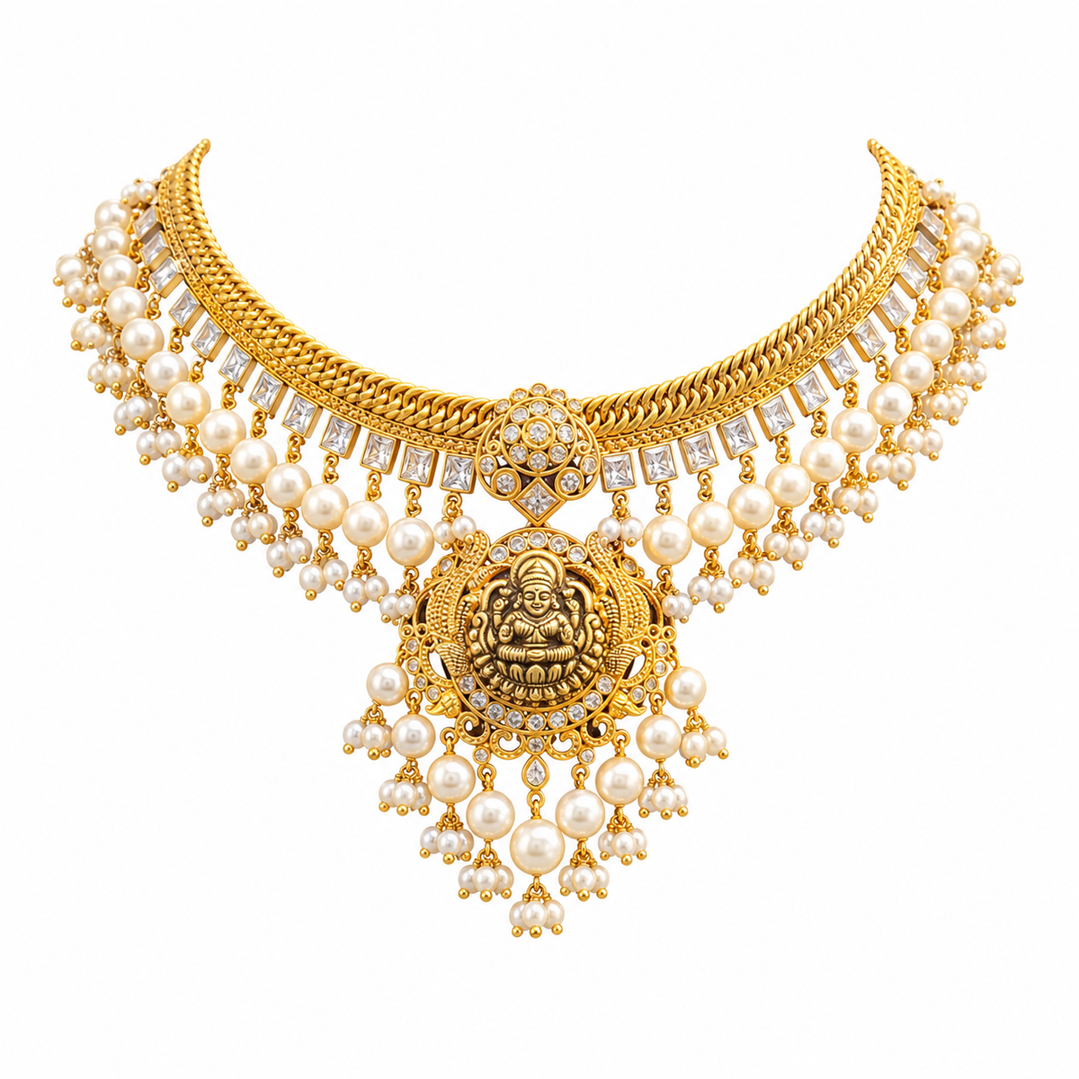 Semi Precious Short Necklace