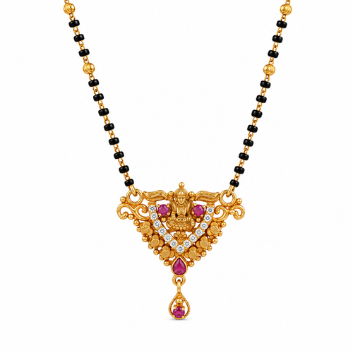 Saanvi 22KT Gold Antique Mangalsutra