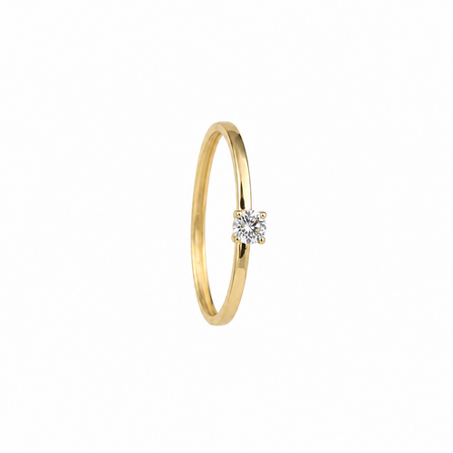 Solstice Solitaire Lab Grown Diamond Ring