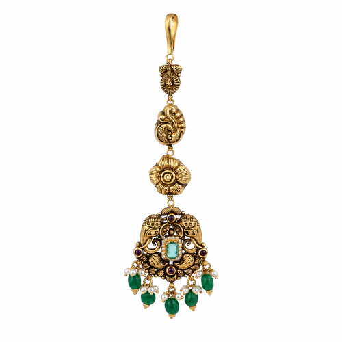 Gajraj 22KT Gold Maang Tikka