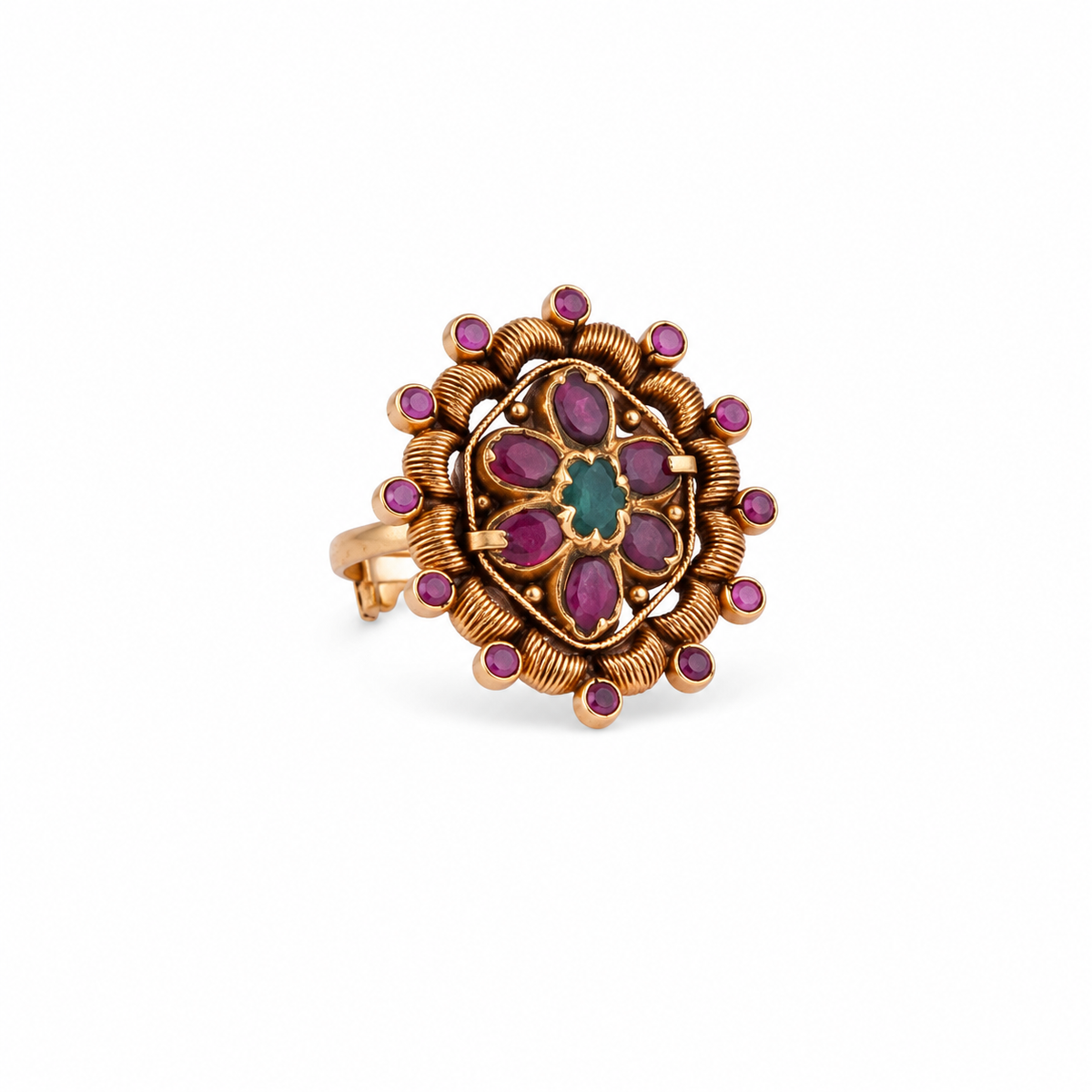 Trisha Bloom 22KT Gold Ring
