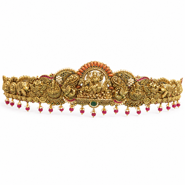Ashwarooda 22KT Gold Temple Vaddanam