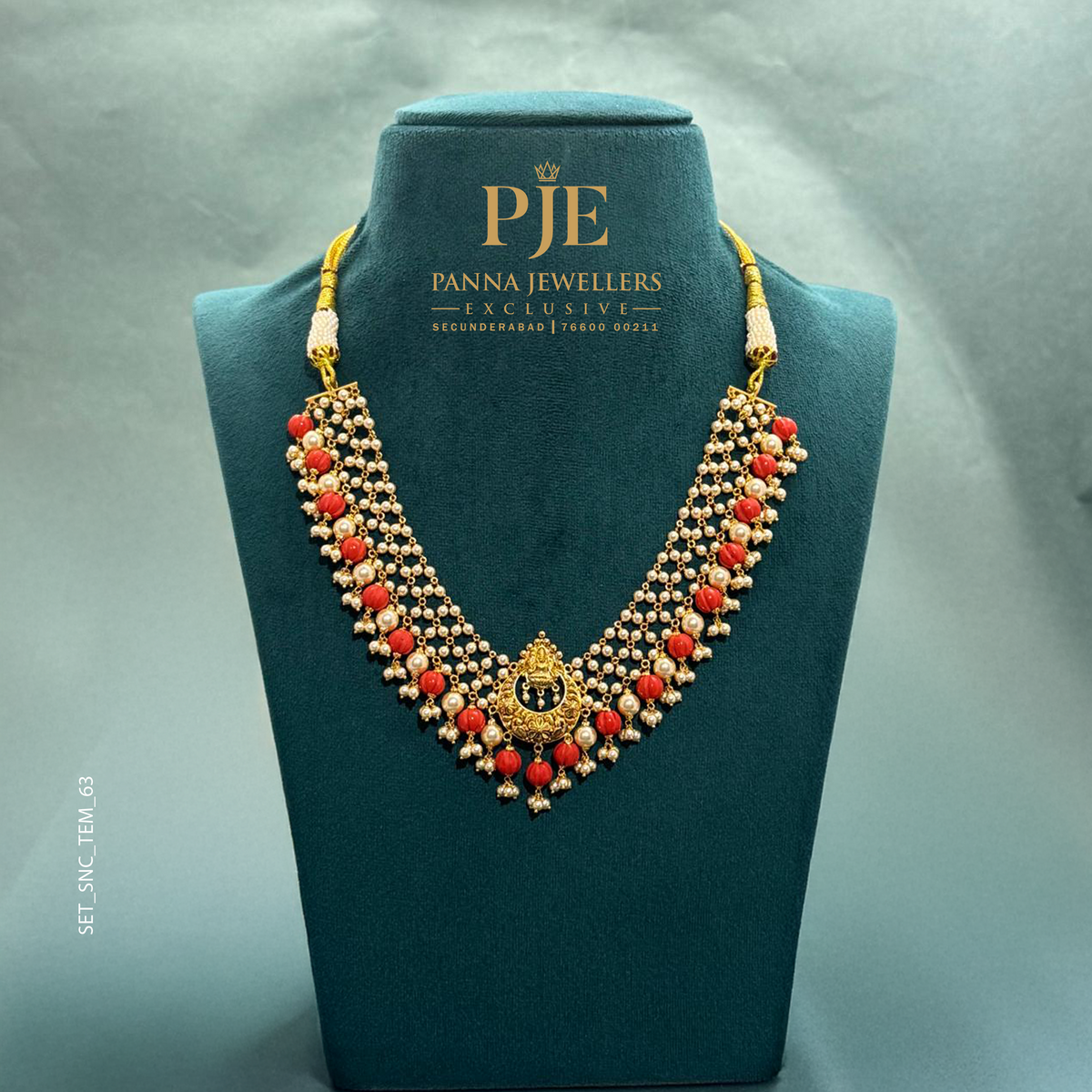 Semi Precious Short Necklace