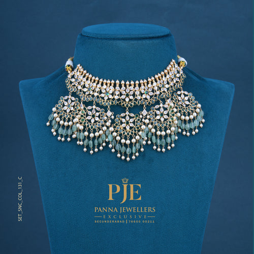 Semi Precious Short Necklace