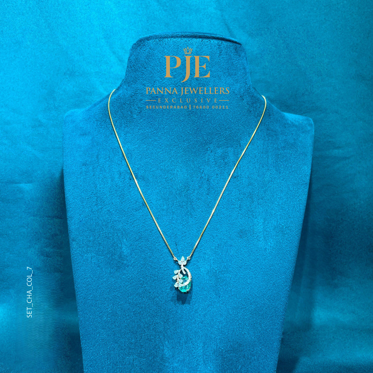 Semi Precious Short Necklace