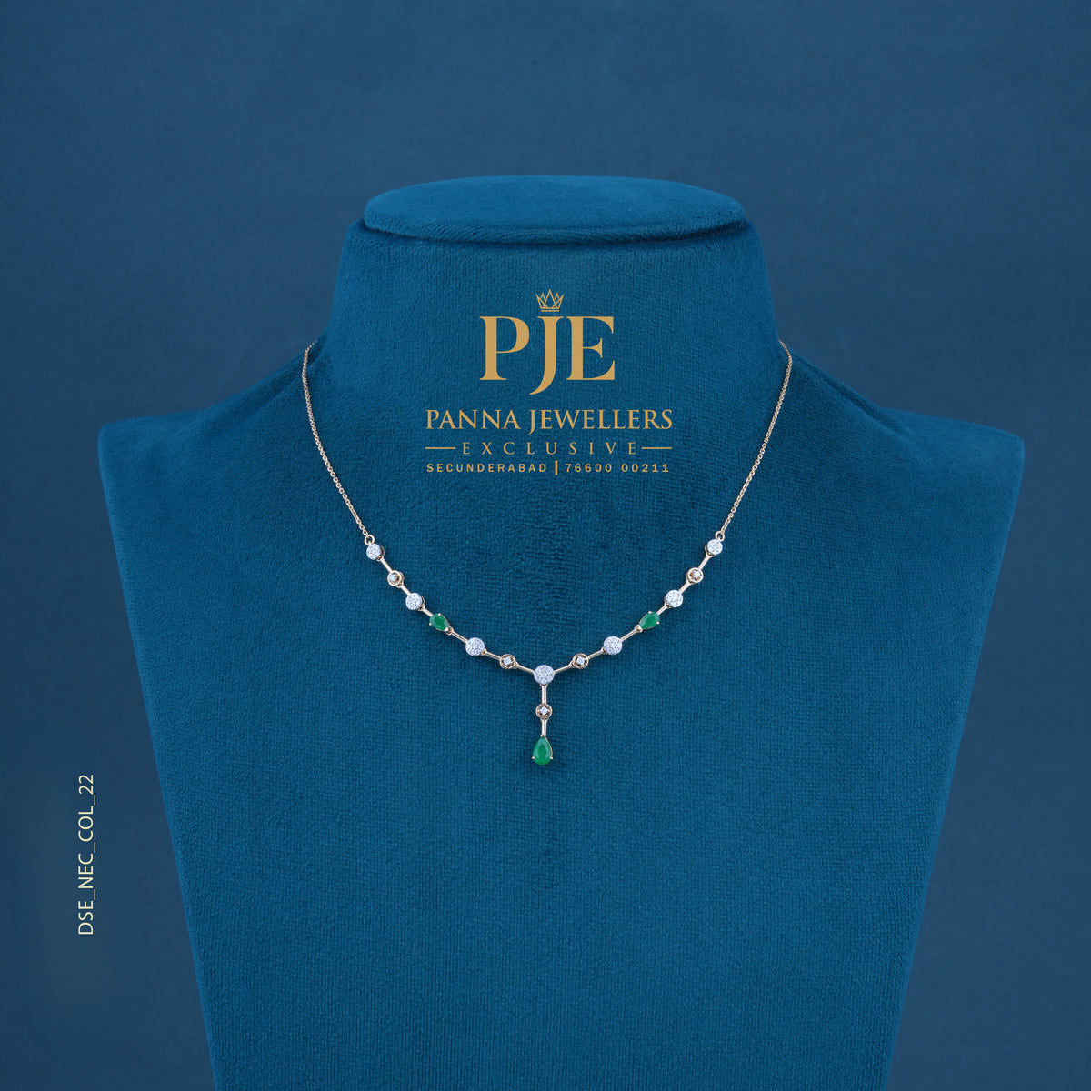 Delicate Magic 14KT Gold Diamond Necklace
