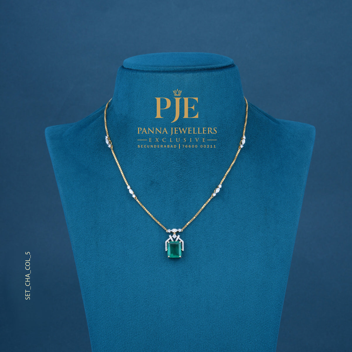 Semi Precious Short Necklace