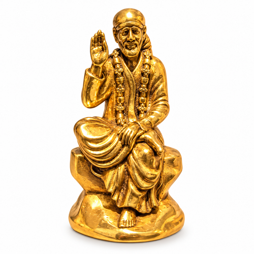 22KT Gold Sai Baba Idol
