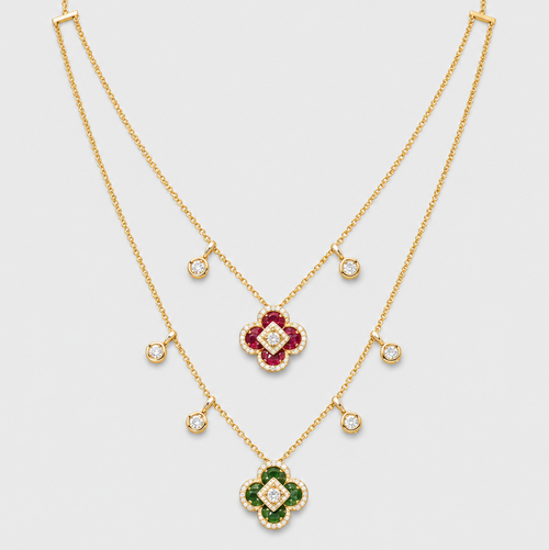 Diamond Layered Necklace
