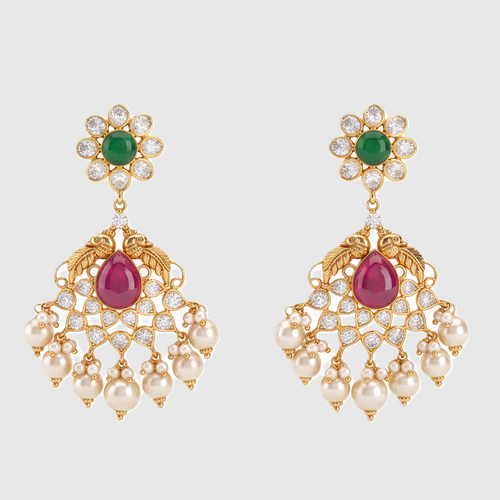 Gold Drop Earrings