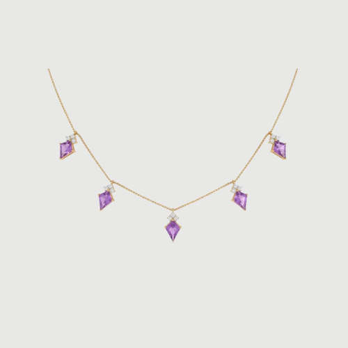 Gold Station Necklace