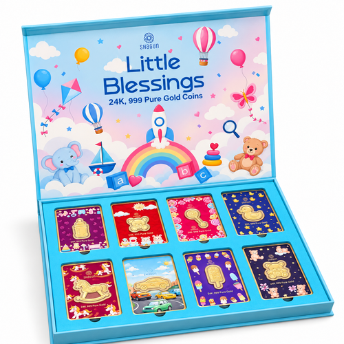 24KT Gold Coin Little Blessings Giftbox for Kids