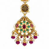 Aadhya 22KT Gold Temple Maang Tikka