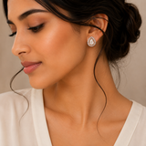 Aditi Polki 14KT Gold Diamond Stud Earrings