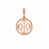Adorable Flora 18KT Gold Diamond Pendant