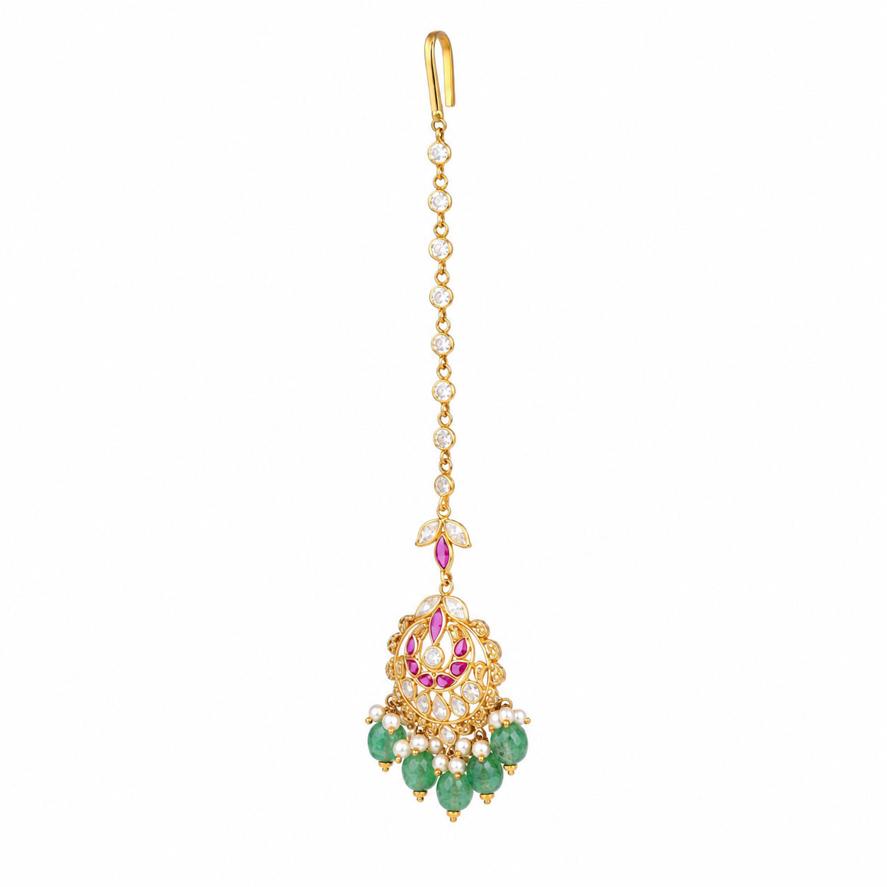 Ambika 22KT Gold Maang Tikka