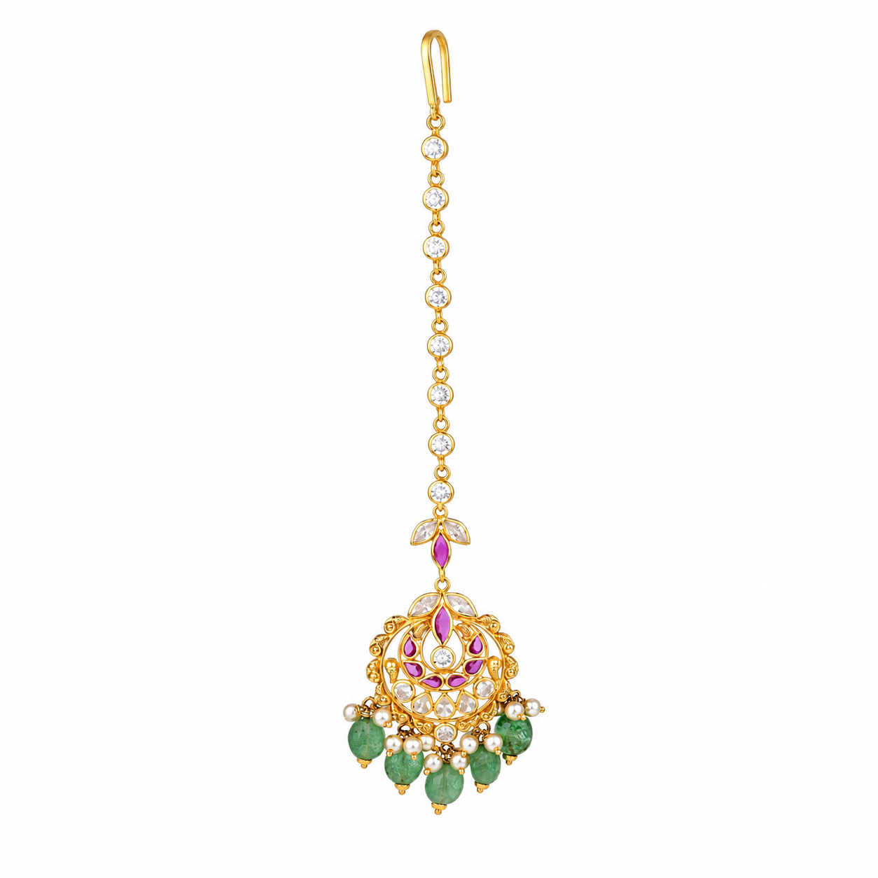 Ambika 22KT Gold Maang Tikka