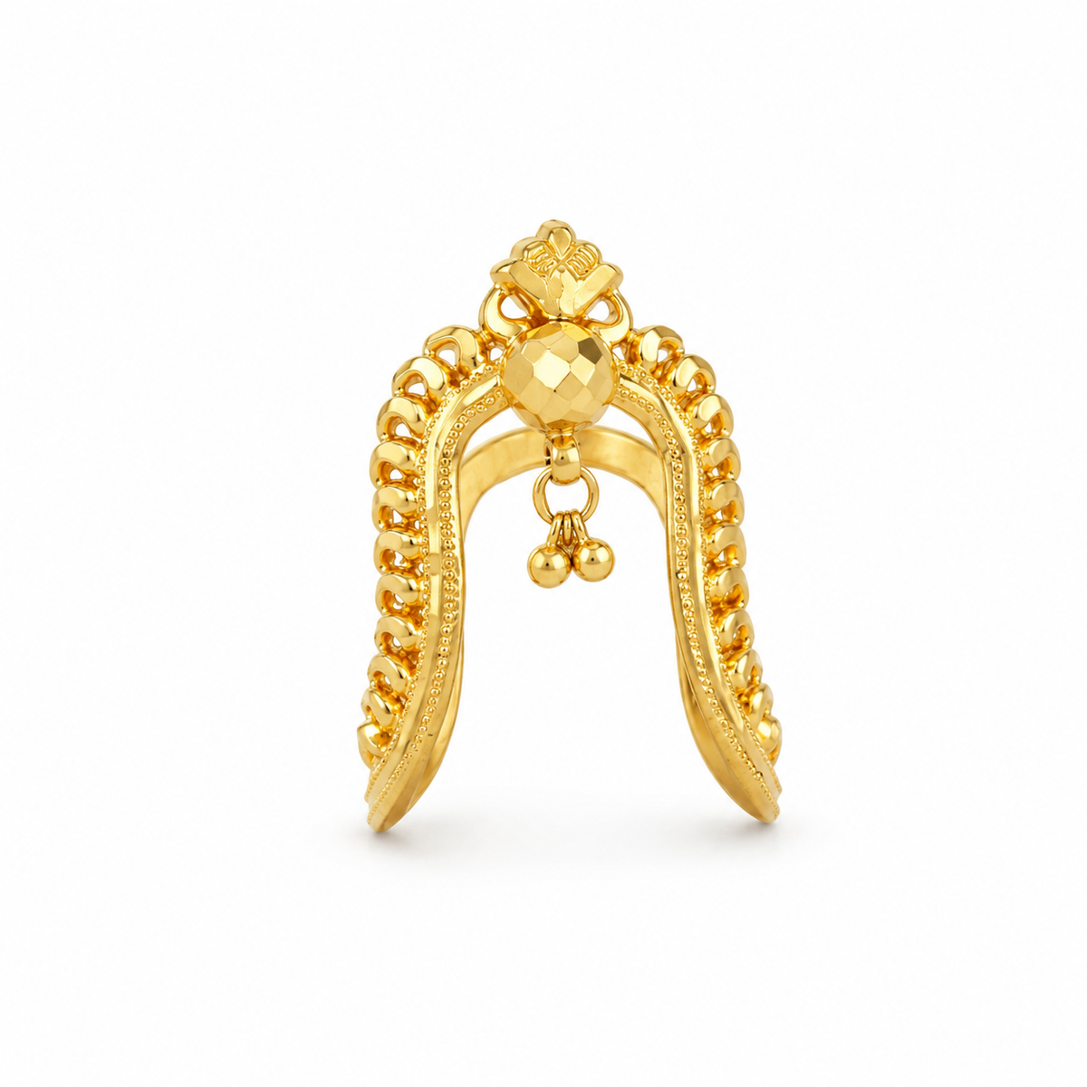 Antique 22KT Gold Vanki Ring
