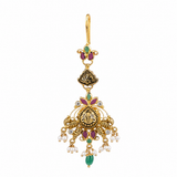 Anvita 22KT Gold Antique Maang Tikka