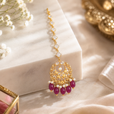 Anya 22KT Gold Maang Tikka