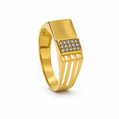 Apex 22KT Gold Signet Ring