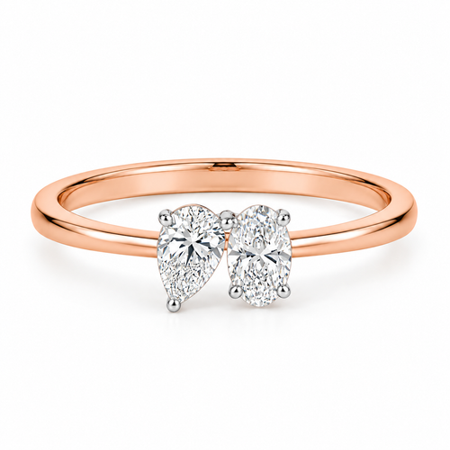 Aurora 14KT Lab Grown Diamond Ring