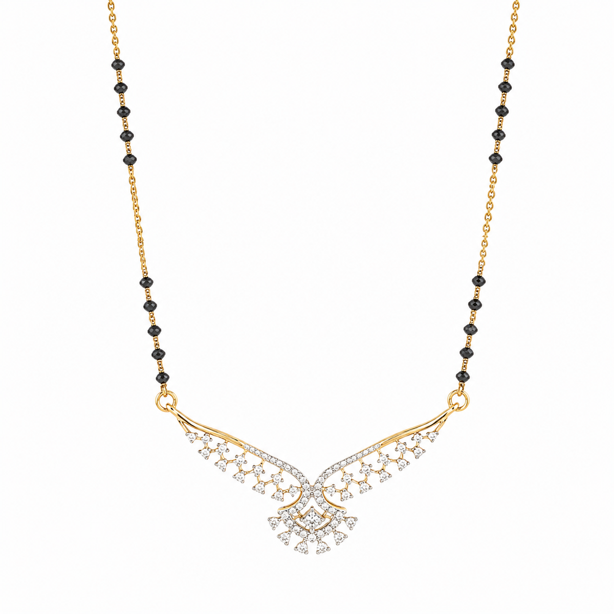 Avika 14KT Lab Grown Diamond Mangalsutra