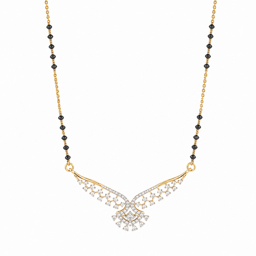 Avika 14KT Lab Grown Diamond Mangalsutra