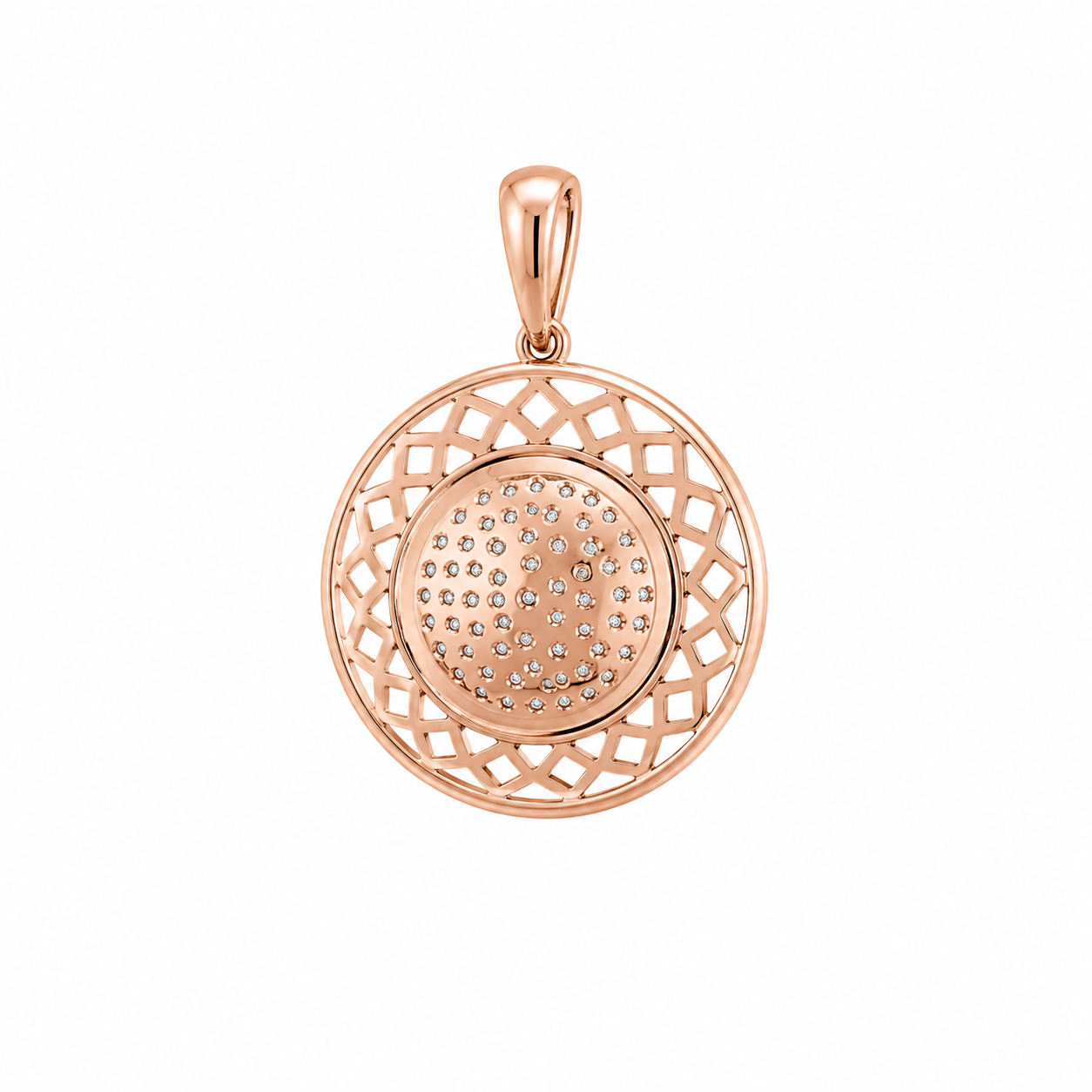 Bloom Shine 18KT Gold Diamond Pendant