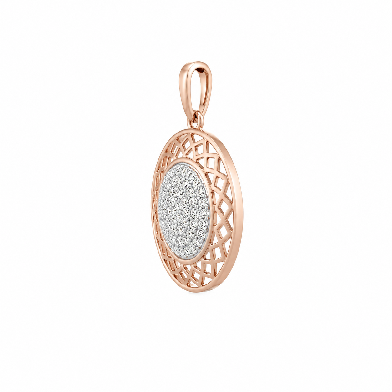 Bloom Shine 18KT Gold Diamond Pendant