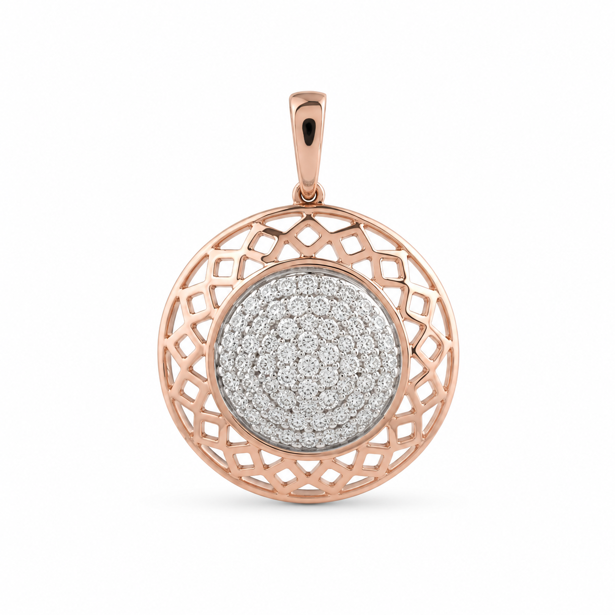 Bloom Shine 18KT Gold Diamond Pendant