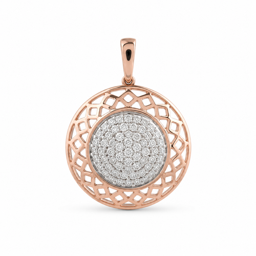 Bloom Shine 18KT Gold Diamond Pendant