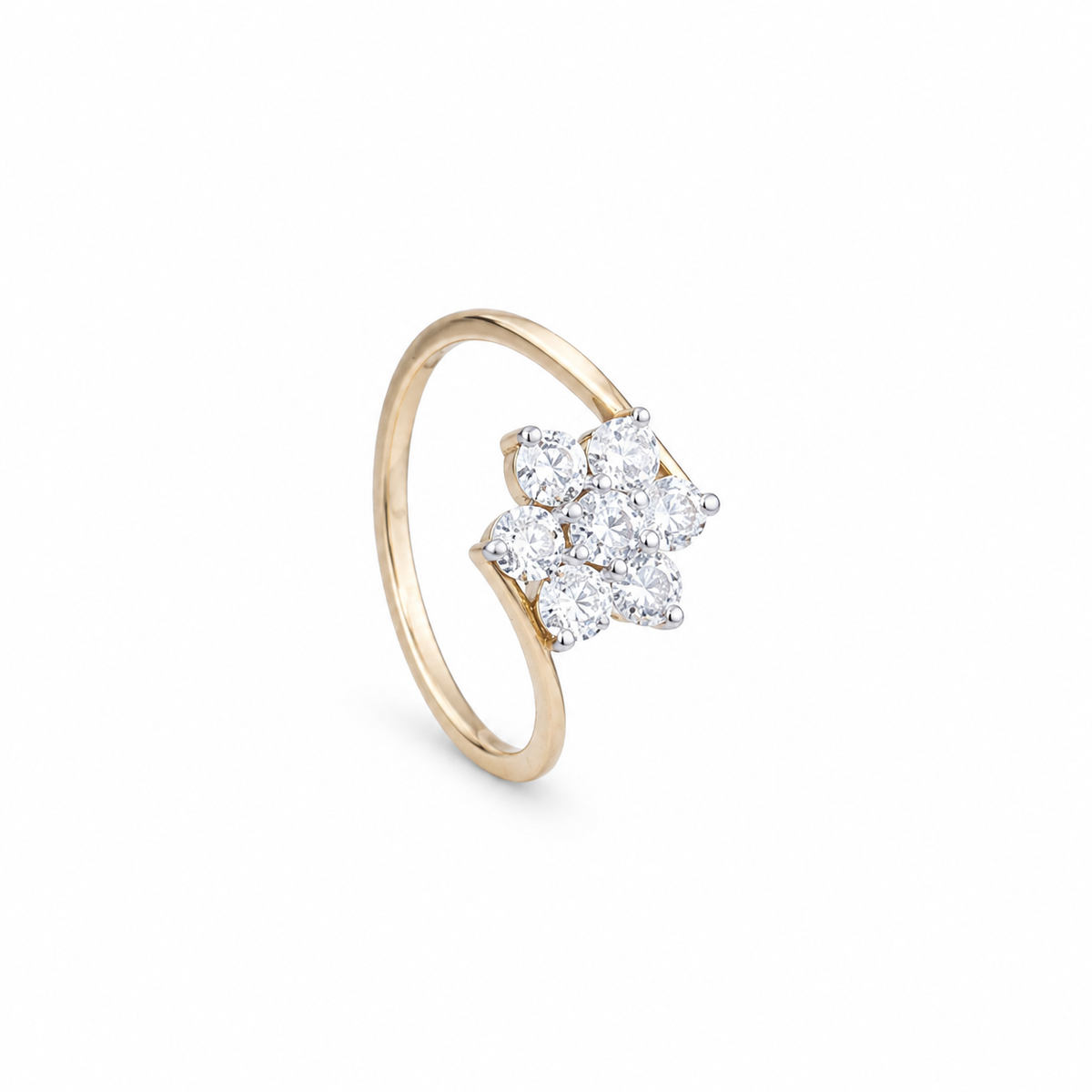 Blossom Lab Grown Diamond Cluster Ring
