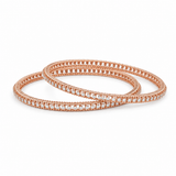 Celeste Twin 18KT Gold Diamond Bangles