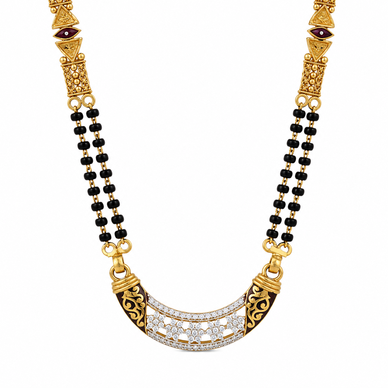 Celestial Arch 22KT Gold Mangalsutra