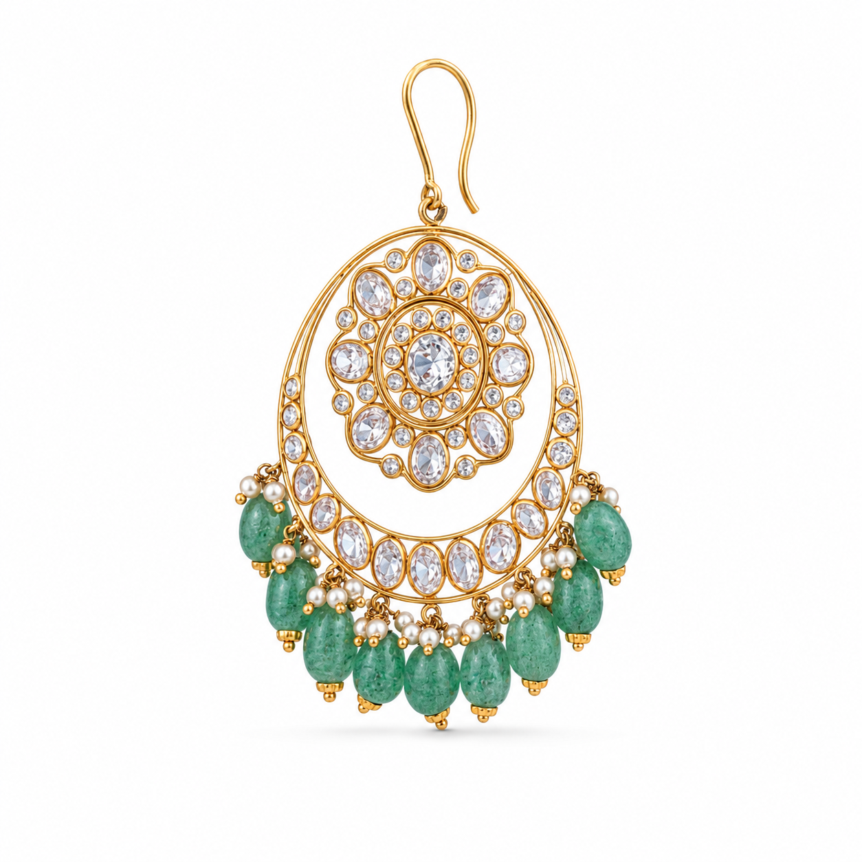 Chandrika 22KT Gold Maang Tikka