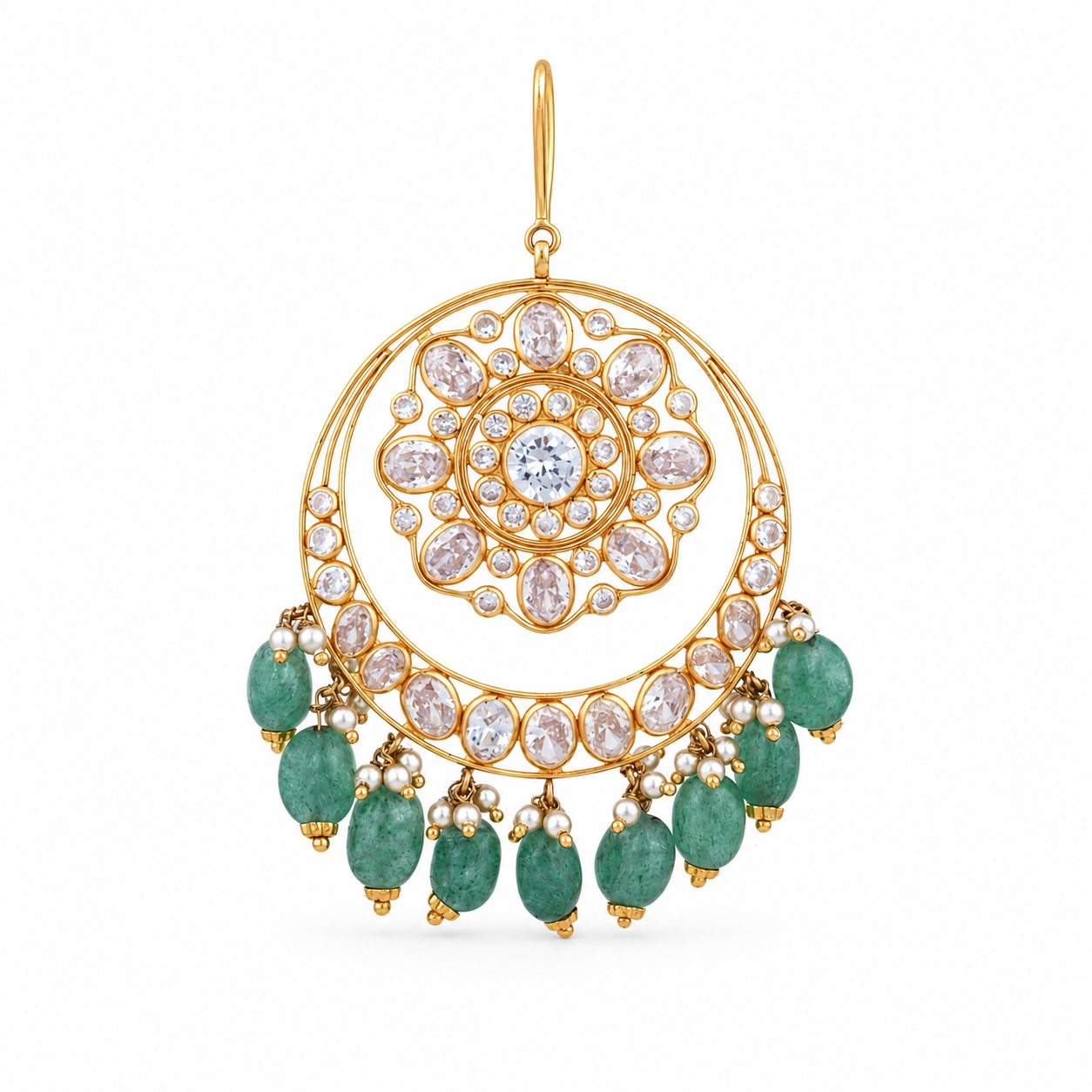 Chandrika 22KT Gold Maang Tikka