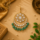 Chandrika 22KT Gold Maang Tikka