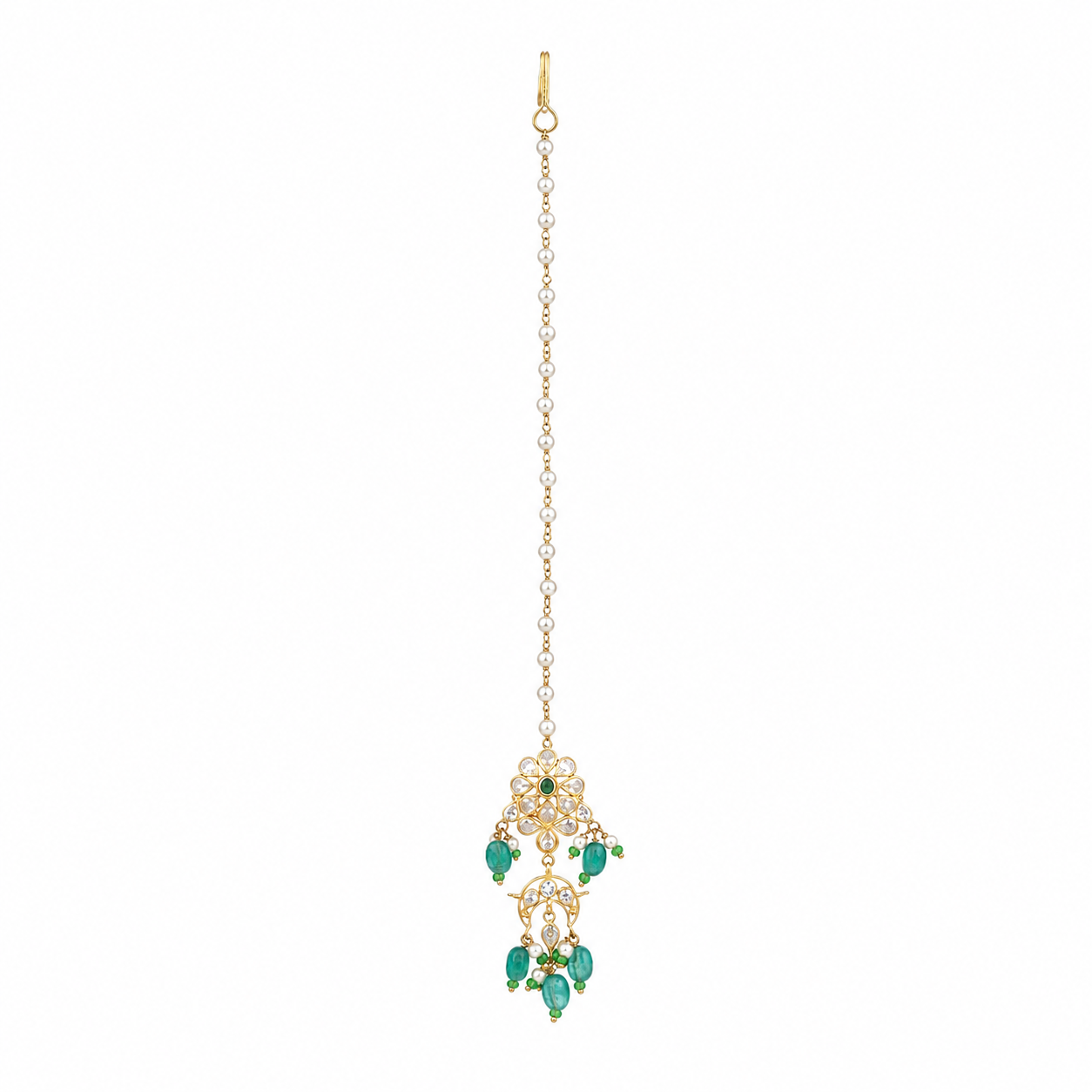 Charvi 22KT Gold Maang Tikka