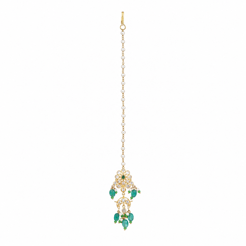 Charvi 22KT Gold Maang Tikka