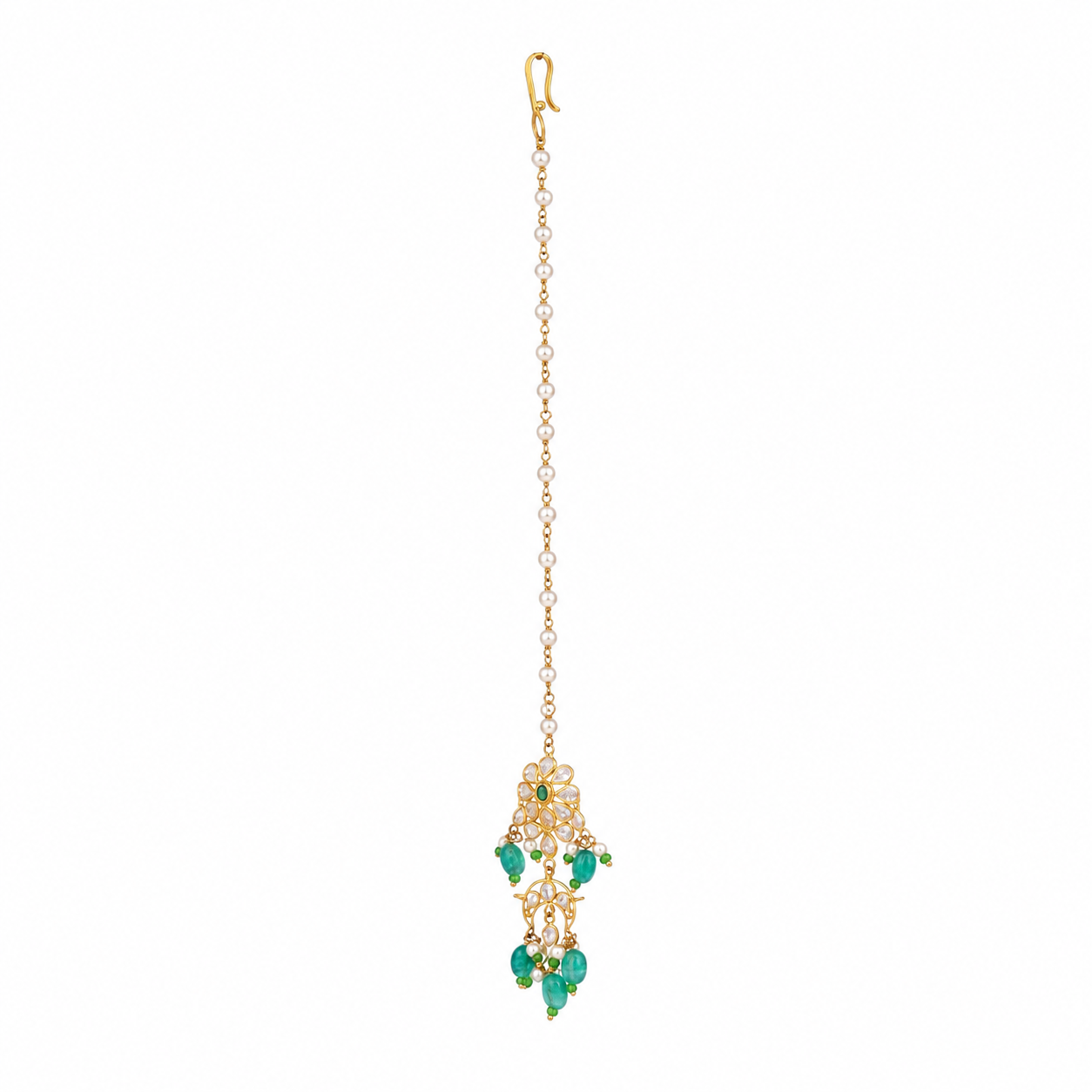 Charvi 22KT Gold Maang Tikka