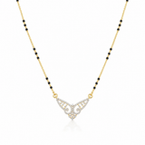Butterfly 18KT Gold Diamond Mangalsutra